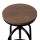 Artiss Adjustable Bar Stool - Elm Wood Seat, Steel Frame, Swivel Design, 70-90cm, Industrial Style, Anti-Slip Base