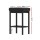 2x Artiss Metal Bar Stools Black PU Leather Seat, 66cm, Reinforced Steel Frame, Kitchen Counter Chairs Set