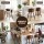 Artiss Wooden Bar Stools 360° Swivel White PU Leather Plywood Kitchen Counter Chairs 58cm Set of 4