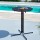 Gardeon Outdoor Bar Table Round Folding 109cm Black Steel Frame Weather-Resistant Desk Patio Furniture