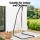 Gardeon Heavy Duty Hammock Chair Stand, Powder-Coated Steel Frame, Adjustable Height, 150kg Capacity, Indoor/Outdoor