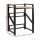 Artiss Over Washing Machine Rack 75cm Black Heavy Duty 200kg Adjustable Shelves Vibration Resistant 3-Tier