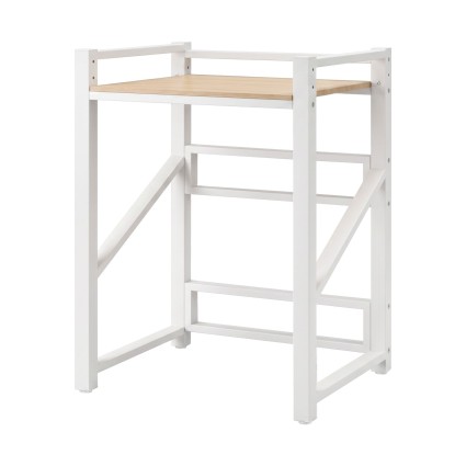 Artiss Over Washing Machine Rack 75cm White Adjustable 3 Shelves 200kg Heavy Duty Storage Shelf for Bathroom