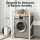 Artiss Over Washing Machine Rack 75cm White Adjustable 3 Shelves 200kg Heavy Duty Storage Shelf for Bathroom