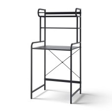 Artiss 3-Tier Bathroom Storage Shelf - Over Washing Machine/Toilet, Iron Frame, Black, 68x60x150cm, Secure & Stable
