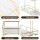 Artiss 2-Tier Bathroom Storage Rack, Gold Marble Look, Iron-Plastic, 18.5x29x25cm, Non-Slip, Rust-Resistant,