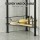 Artiss 4 Tier Black Corner Shower Caddy, Modular Iron Design, 24x33x112cm, Tool-Free Setup, Ventilated for Quick Drying
