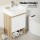 Cefito 445mm Wall Hung Vanity Unit: Modern White Basin Cabinet with Soft-Close Doors & Ample Storage, Durable Timber