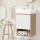 Cefito 445mm Wall Hung Vanity Unit: Modern White Basin Cabinet with Soft-Close Doors & Ample Storage, Durable Timber