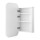 Cefito Bathroom Mirror Cabinet Arch Wall Hung 450x900mm White, 15mm MDF, Adjustable Shelves, Modern Design