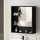 Cefito Black Wall-Mounted Bathroom Mirror Cabinet, 560mm, Water-Resistant, Adjustable Shelves, Modern Design