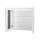 Cefito 600x720mm White Bathroom Mirror Cabinet, High Gloss MDF, Twin Doors, Adjustable Shelves, Eco-Friendly Design