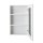 Cefito High Gloss White Bathroom Mirror Cabinet 450x720mm - Eco-Friendly MDF, Adjustable Shelves, Soft-Close Doors