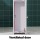 Artiss 2X Slim Bathroom Storage Cabinet 76cm White PVC Toilet Roll Holder Ventilated Cabinet Pack (2)