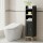 Artiss Black Bathroom Storage Cabinet - Slim 20x20x84cm, 5-Tier Organiser with Adjustable Shelf, Arched Door, Gold Legs