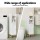 Artiss Ultra-Slim Bathroom Storage Cabinet: 20x20x84cm, White MDF, Adjustable Shelf, Anti-Tip Kit, Tool-Free Assembly