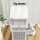 Artiss 2X Laundry Hamper Cabinet White Rattan with Tilt Out Hamper Drawer and Removable Baskets 2 Pack