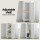 Artiss 2 Slim 3-Tier Bathroom Storage Cabinets White MDF with Toilet Paper Holder Adjustable Shelf Anti-Tip