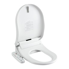 Cefito Smart Electric Bidet Toilet Seat D‑Shape SIAA Hygienic Surface Heated Seat Air Dryer 4 Modes Comfort