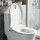 Cefito Electric D‑Shape Bidet Toilet Seat Heated Seat Warm Water Air Dryer Works Without Power 3‑Level