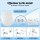 Cefito Non‑Electric O‑Shape Bidet Toilet Seat Dual Nozzle Soft Close WaterMark 150kg Manual Control