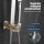 12" Rain Shower Head Set 300mm Overhead with 3-Mode Handheld Brass Diverter Chrome WELS High Pressure