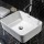 Cefito 48x37cm White Ceramic Vanity Sink: High Gloss, Nano Glazed, Anti-Bacterial, Heat & Scratch Resistant Basin