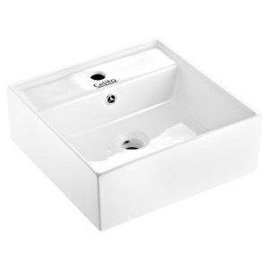 Cefito 41x41cm High Gloss Nano Glazed Ceramic Bathroom Vanity Sink - Durable, Eco-Friendly, Heat & Scratch Resistant