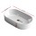 Cefito Bathroom Vanity Sink, Nano-Glazed Ceramic, 52x31cm, White, Modern Round Basin, Durable & Hygienic Design