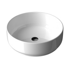 Cefito Bathroom Vanity Sink, Nano-Glazed Ceramic Basin, 35x12cm, White, Modern Anti-Bacterial Round Hand Wash Bowl Cefito Bathroom Vanity Sink, Nano-Glazed Ceramic Basin, 35x12cm, White, Modern Anti-Bacterial Round Hand Wash Bowl