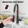 Cefito Kitchen Mixer Tap - Black, Pull-Out, 360 Swivel, Matte Finish, Brass & ABS, 5-Star WELS, 35mm Cartridge