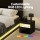 Artiss RGB LED Double Bed Frame & Bedside Table Set - 16 Colour Mood Lighting, PVC Leather, Gas-Lift, Storage, Black