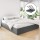 Artiss Toki King Size Bed Frame Gas Lift Base Grey Faux Linen Upholstered Storage Platform Wooden Slats Sturdy Design