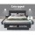 Artiss Avio Queen Bed Frame Charcoal Faux Linen with 4 Storage Drawers, Tufted Headboard, Sturdy Steel Base