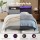 Artiss Queen Bed Frame Grey Faux Linen with LED Lights, Storage Headboard, Hidden Box, Timber Steel Base