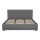 Artiss Tiyo King Size Gas Lift Bed Frame - Premium Grey Faux Linen, Storage, Sturdy Wooden Slat Base, Scandinavian Style