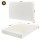 Artiss Double Boucle Fabric Vacuum Compressed Bed Frame with Foam Base and Removable Cover 155x196cm