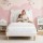 Artiss Kids AU King Single Upholstered Bed Frame Bear Ear Headboard Beige White Child Safe PVC Leather