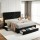 Artiss King Upholstered Bed Frame with Velvet Finish, 3 Storage Drawers, USB Type-C Charging Ports, Pine Wood Structure