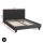 Artiss Neo Double Size Bed Frame Charcoal Faux Linen Upholstered Padded Headboard Solid Wood Slat Base 300kg