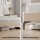 Artiss Double Upholstered Velvet Bed Frame with Tufted Headboard 133x185cm Cream White Platform No Box Spring Required