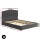 Artiss FION Queen Size Bed Frame Velvet Grey Upholstered with Gas Lift Storage, Padded Headboard, Wooden Slats