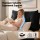 Artiss Queen Horizontal Gas Lift Bed Frame Black Velvet with LED and USB Type‑C Charging Station 164x228cm