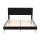 Artiss Double Upholstered Bed Frame Adjustable Headboard RGB Mood Lighting Corduroy Velvet 300kg Capacity