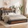 Artiss Double Bed Frame with Gas Lift Storage RGB LED Lights and USB Type‑C Charging Headboard 300kg