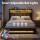 Artiss Double Bed Frame with Gas Lift Storage RGB LED Lights and USB Type‑C Charging Headboard 300kg