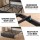 Artiss Double PU Leather Bed Frame with LED Headboard Storage and USB AC Charging Station 138x212cm 300kg