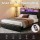 Artiss Queen PU Leather Smart Bed Frame with LED Lighting Storage Headboard USB Charging Station 153x224cm