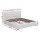 Artiss Tiyo King Size Gas Lift Bed Frame White Upholstered PVC Leather Tufted Headboard and Storage 215x190x99cm