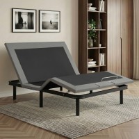 Artiss Double Adjustable Electric Bed Frame with Wireless Remote Zero Gravity Head Foot Lift 420kg Capacity